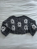 Storia Flower Sweater Sz small