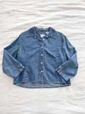 Vintage Denim Top fits med