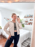 Lululemon Beige Jacket Sz 4