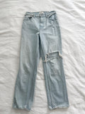 Abercrombie 90s Straight Jeans sz 26/2 short, curve love