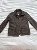 J. Crew Waxed Cotton Jacket Sz med