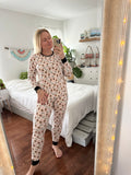 Burts Bees Christmas Pajamas Sz med