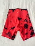 Lululemon Wunder Under Biker Shorts Sz 6