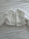 Faux Fur Jacket fits like a med