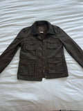 J. Crew Waxed Cotton Jacket Sz med