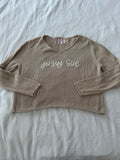 Jersey Girl 100% Cotton Sweater Sz large