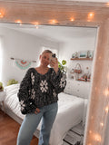 Storia Flower Sweater Sz small