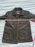 J. Crew Waxed Cotton Jacket Sz med