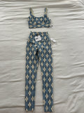 Beach Riot Work Out Set Sz small top and xs bottoms