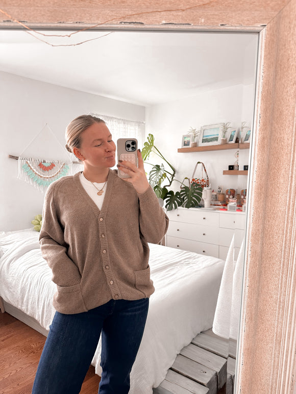 Made in Italy Cardigan fits like med