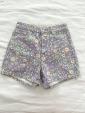 Zara Floral Shorts Sz 8