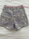 Zara Floral Shorts Sz 8