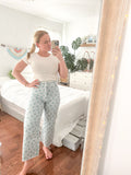 Zara Floral Pants sz 6