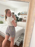 Zara Floral Shorts Sz 8