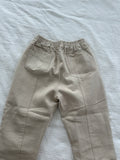 Beige Stretchy Pants fit like a small/med