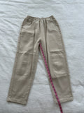 Beige Stretchy Pants fit like a small/med