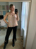 Anthropologie Sequin Tank sz 8, new with tags retails $98