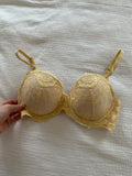 VS Yellow Bra sz 32DD