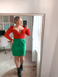Jones NYC Kelly Green Skirt fits size 4
