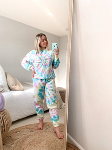 Tie Dye Matching Set (sz med bottoms, large top)