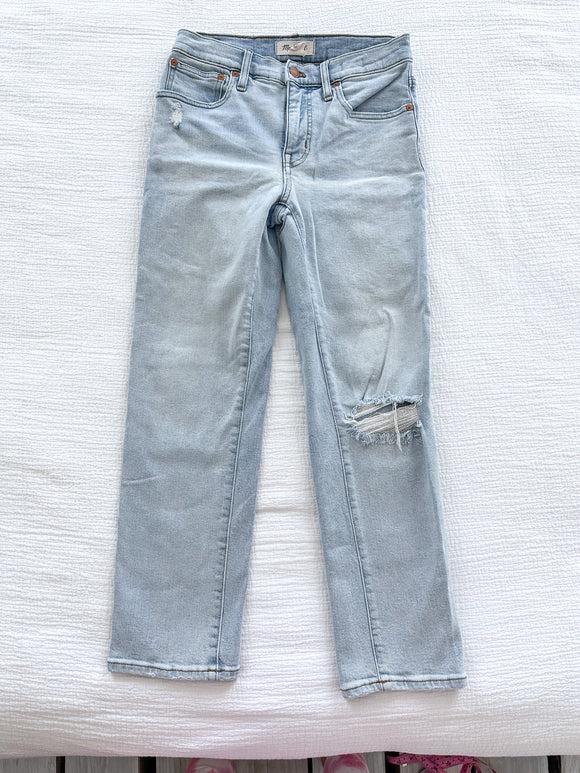 Madewell Straight Leg Jeans sz 25