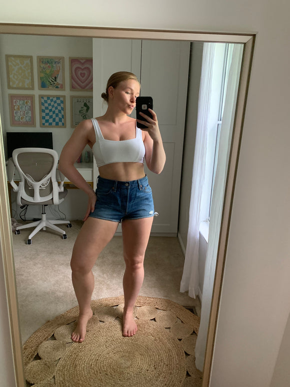 501 Levi’s waist: 30, rise: 10.5, labeled size 29